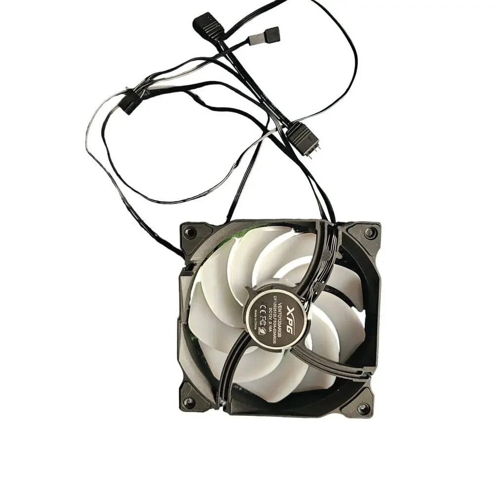 XPG VENTO 120 ARGB (2021 / 3 / 11 date) computer cooling fan color changing